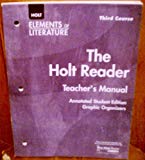 Book Holt Elements of Literature: The Holt Reader Teacher's Manual Grade 9 Third Course Annotated Student Edition Graphic Organizers free