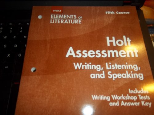 Book Asmnt: Wrtg/Lstng/Spkg Eolit 2005 G 11 free
