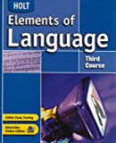 Book Elements of Language: Student Edition Grade 9 2004 free
