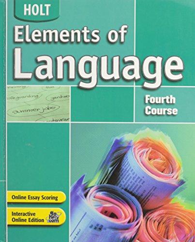 Book Elements of Language: Fourth Course free
