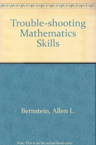 Book Trouble Shooting Mathematics Skills free