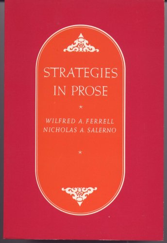 Book Strategies In Prose With Instructor's Manual free