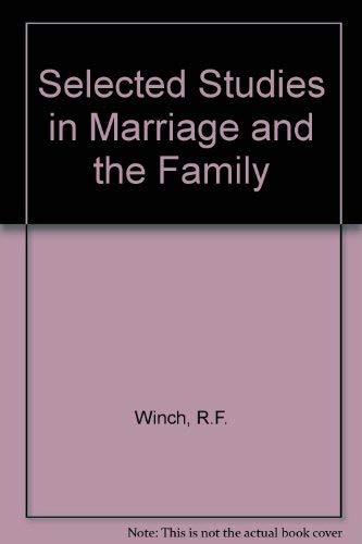 Book Selected Studies in Marriage and the Family free