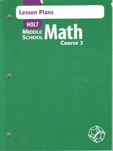Book Lesson Plans Ms Math 2004 Crs 3 free