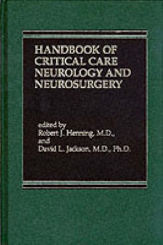 Book Handbook of Critical Care Neurology and Neurosurgery free