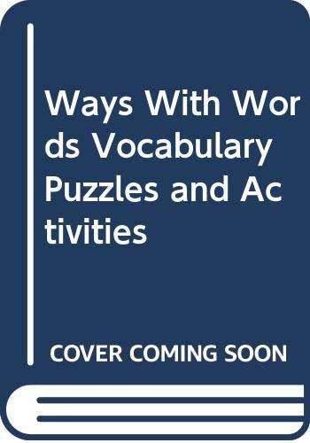 Book Ways With Words Vocabulary Puzzles And Activities free