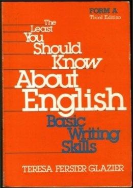 Book The least you should know about English: Basic writing skills, form A free