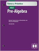Book Holt Pre-Algebra: Spanish Homework and Practice Tarea y práctica free