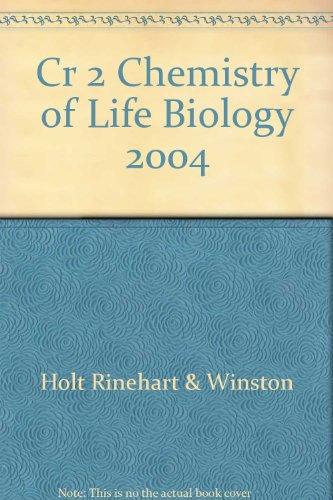 Book Cr 2 Chemistry of Life Biology 2004 free