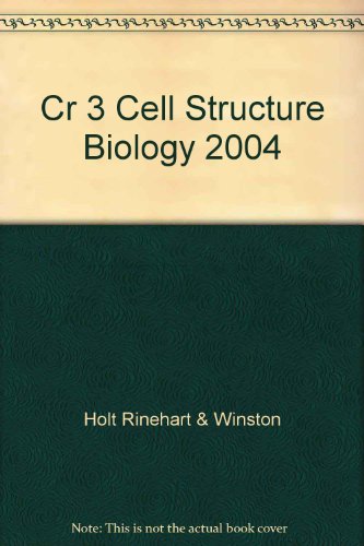 Book Cr 3 Cell Structure Biology 2004 free