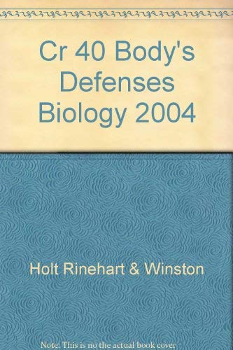 Book Cr 40 Body's Defenses Biology 2004 free