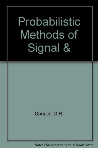 Book Probabilistic Methods of Signal and System Analysis free