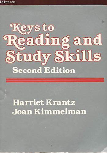 Book Keys To Reading And Study Skills free