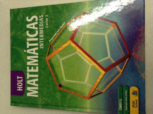 Book Math Course 3, Grade 8: Holt Mathematics free