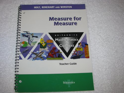 Book Tg Measure/measure Math/context 2003 G 5 free