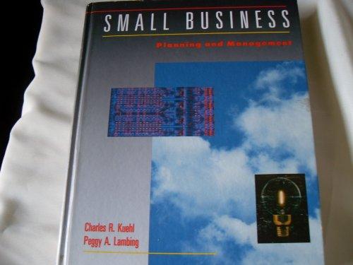Book Small Business: Planning And Management free