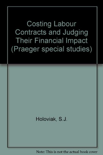 Book Costing Labor Contracts And Judging Their Financial Impact free