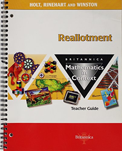 Book Tg Reallotment Math/context 2003 G 6 free