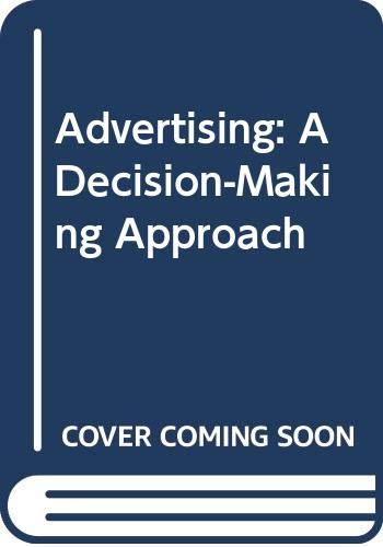 Book Advertising: A Decision-Making Approach free