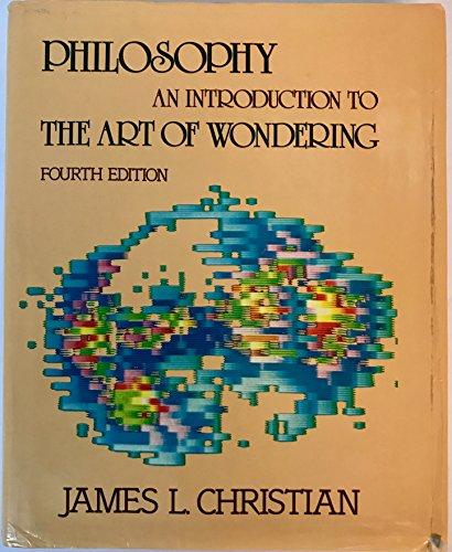 Book Philosophy, an introduction to the art of wondering free