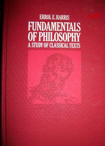 Book Fundamentals of philosophy; a study of classical texts free