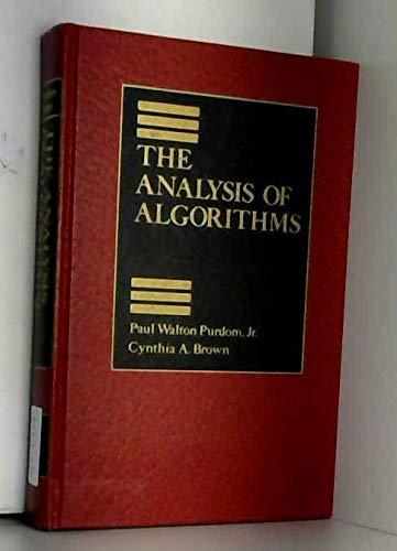 Book The Analysis of Algorithms free
