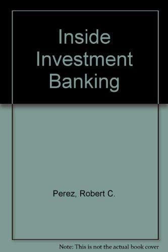 Book Inside Investment Banking free