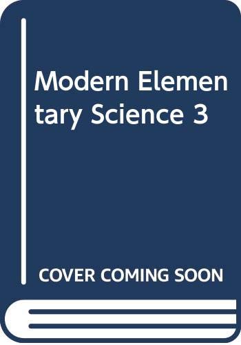 Book Modern Elementary Science 3 free