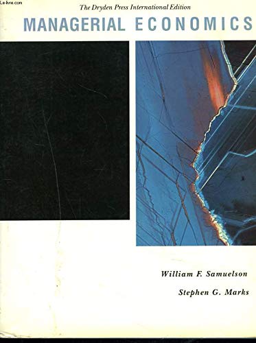 Book Managerial Economics free