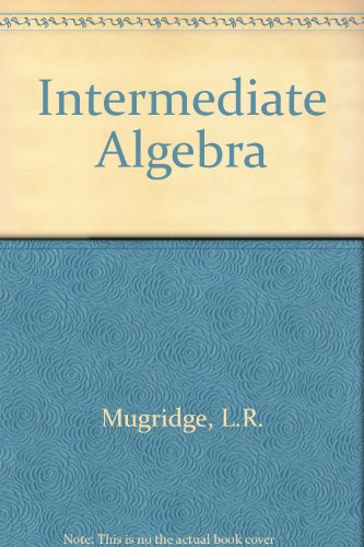 Book Intermediate Algebra free