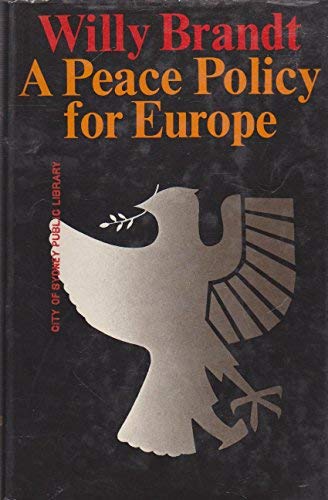 Book A peace policy for Europe free