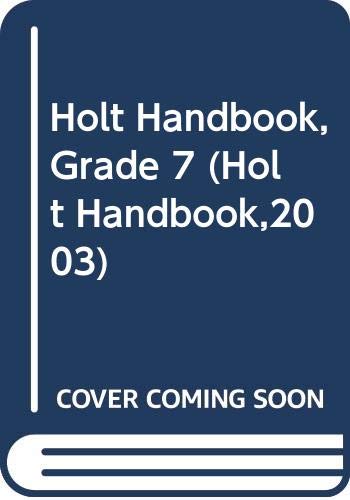Book Holt Handbook, Grade 7 free