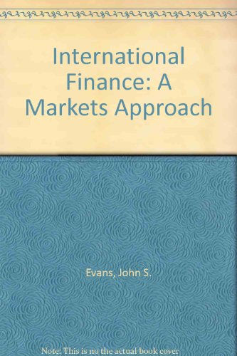 Book International Finance: A Markets Approach (the Dryden Press Series In Finance) free