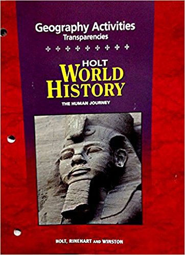 Book Geography Activities Transparencies, Holt World History (holt World History, The Human Journey) free