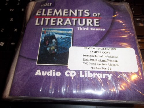 Book Elements of Literature Third Course Audio CD Library free