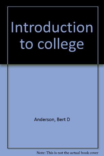 Book Introduction to college free