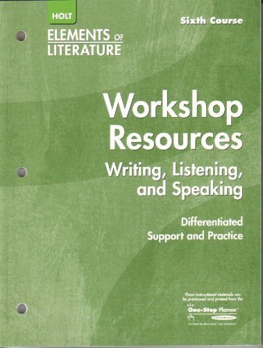 Book Elements Of Literature 2005: Sixth Course/grade 12 free