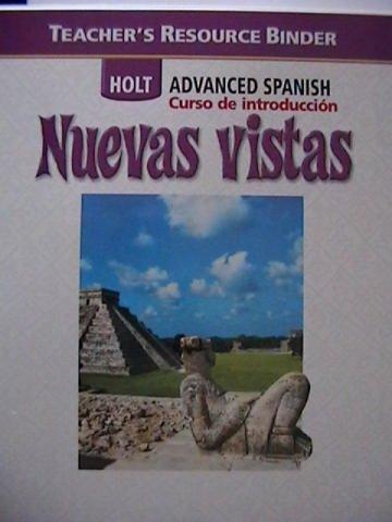 Book Tchr's Res Bndr Nuevas Vistas 2006 Intro (Spanish Edition) free