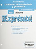 Book Cuaderno de Vocabulario y gramatica/Teacher's Edition Expresate 1b free