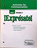 Book ¡Exprésate!: Activities for Communication Level 3 free