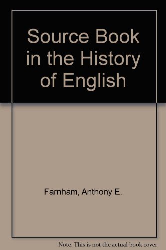Book A sourcebook in the history of English, free