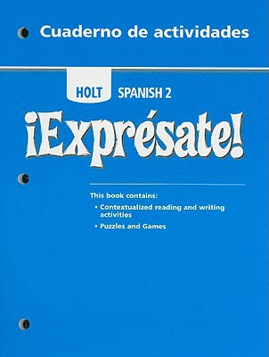 Book Expresate! Cuaderno de actividades, Level 2,  Student Edition free