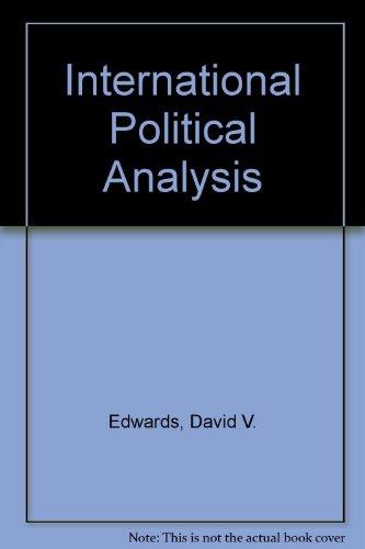 Book International political analysis free Book International political analysis free