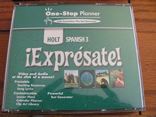 Book ¡Exprésate!: One-Stop Planner Level 3 free