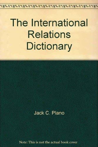 Book The International Relations Dictionary free