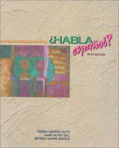 Book Habla Espanol?: An Introductory Course free