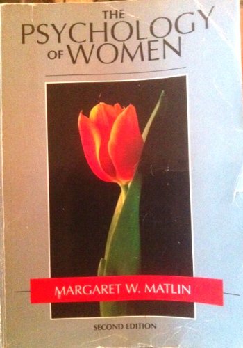 Book THE PSYCHOLOGY OF WOMEN, 2/E free