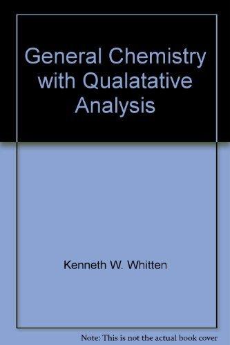 Book General Chemistry with Qualatative Analysis free