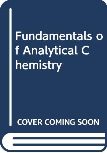 Book Fundamentals of analytical chemistry free