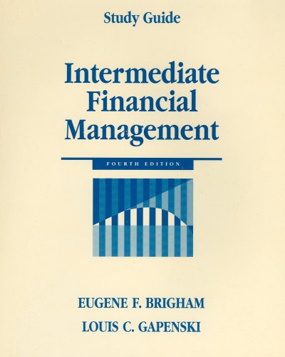 Book Intermediate Financial Management - Study Guide free